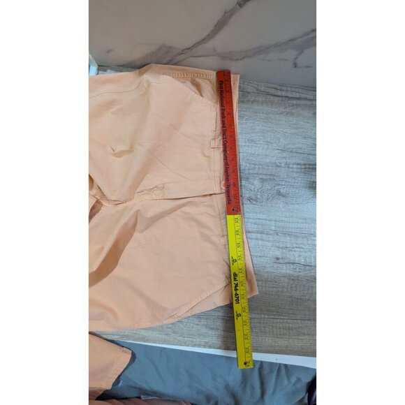 Crown & Ivy Curvy Fit Peach Cropped Pants 16W Womens Cotton/Spandex - Picture 10 of 10